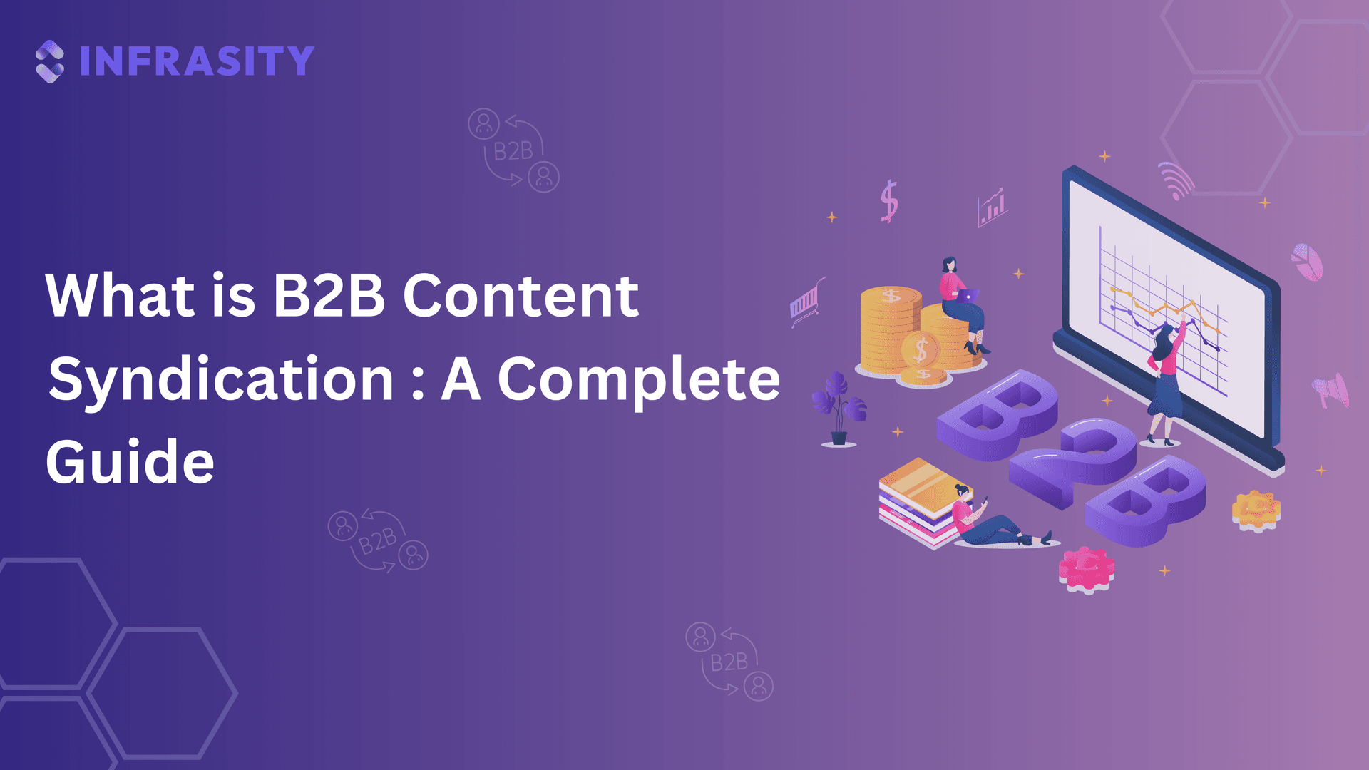 Illustration for B2B Content Syndication: A complete guide